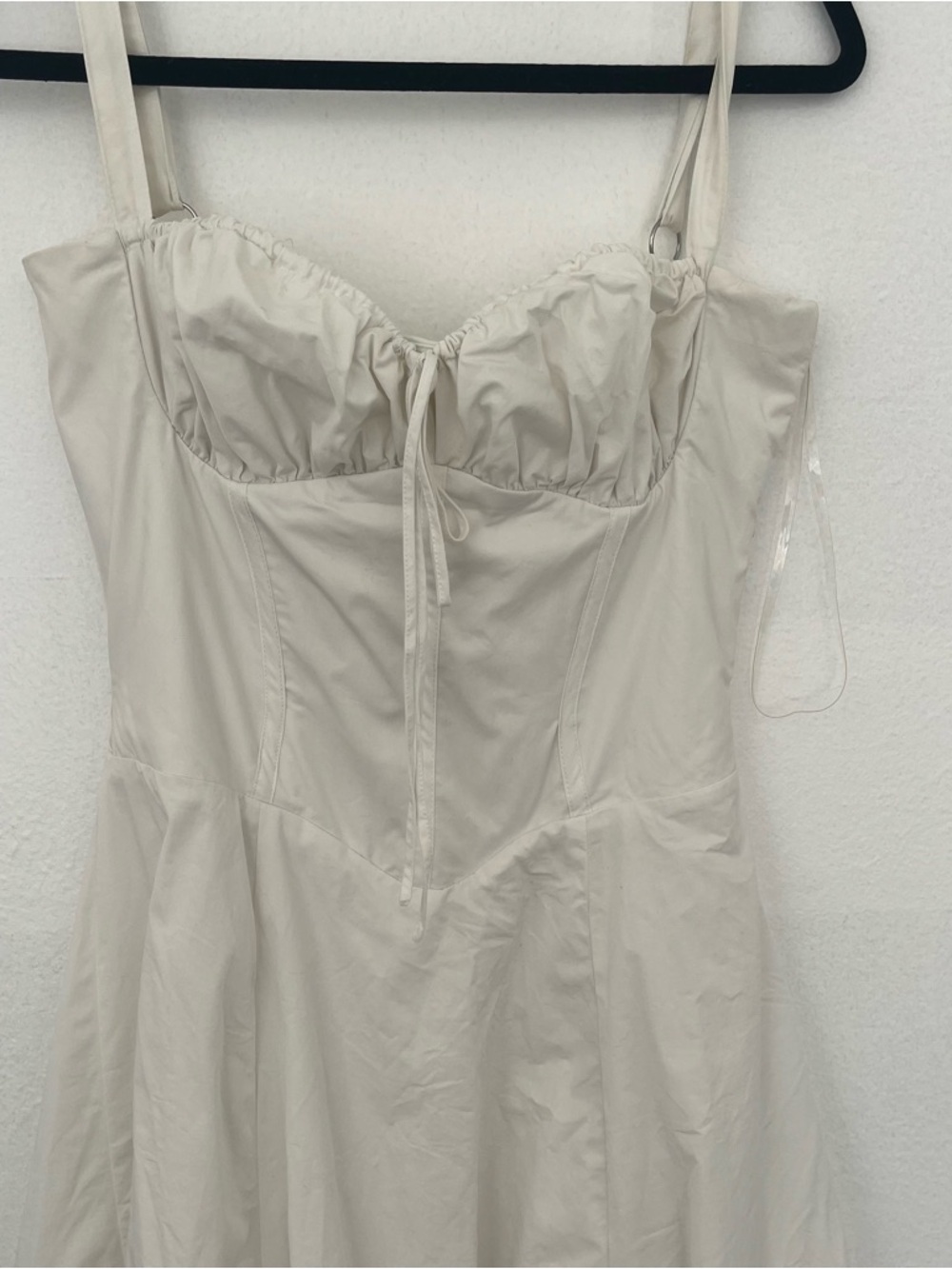 House of CB Carmen White Bustier Sundress Medium - Picture 5 of 10
